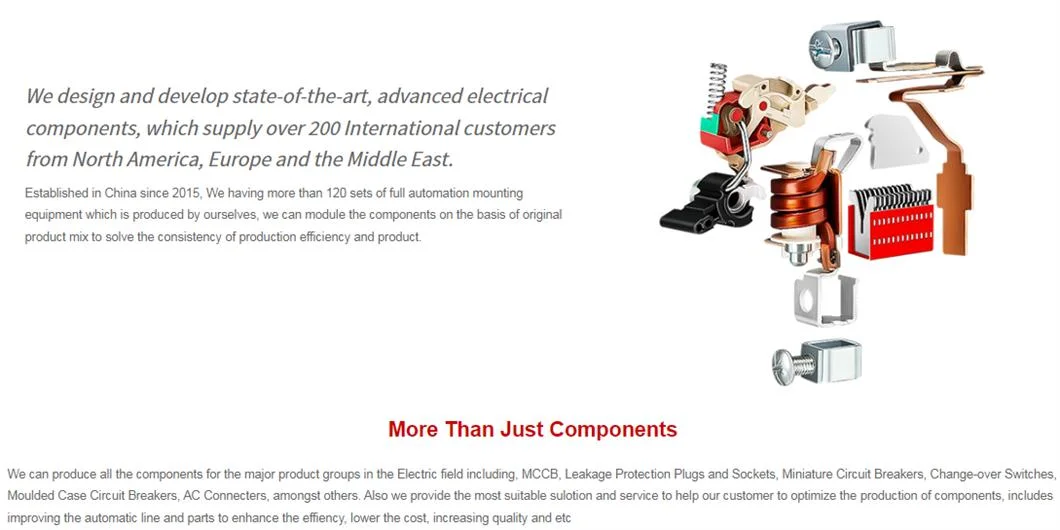 MCB Solenoid Tripping System (XMDPNM-16) Circuit Breaker Assembly