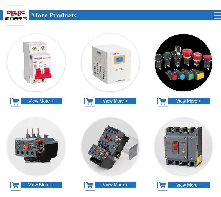 Delixi Motor Control and Protection Cjx2s Operation AC Contactor